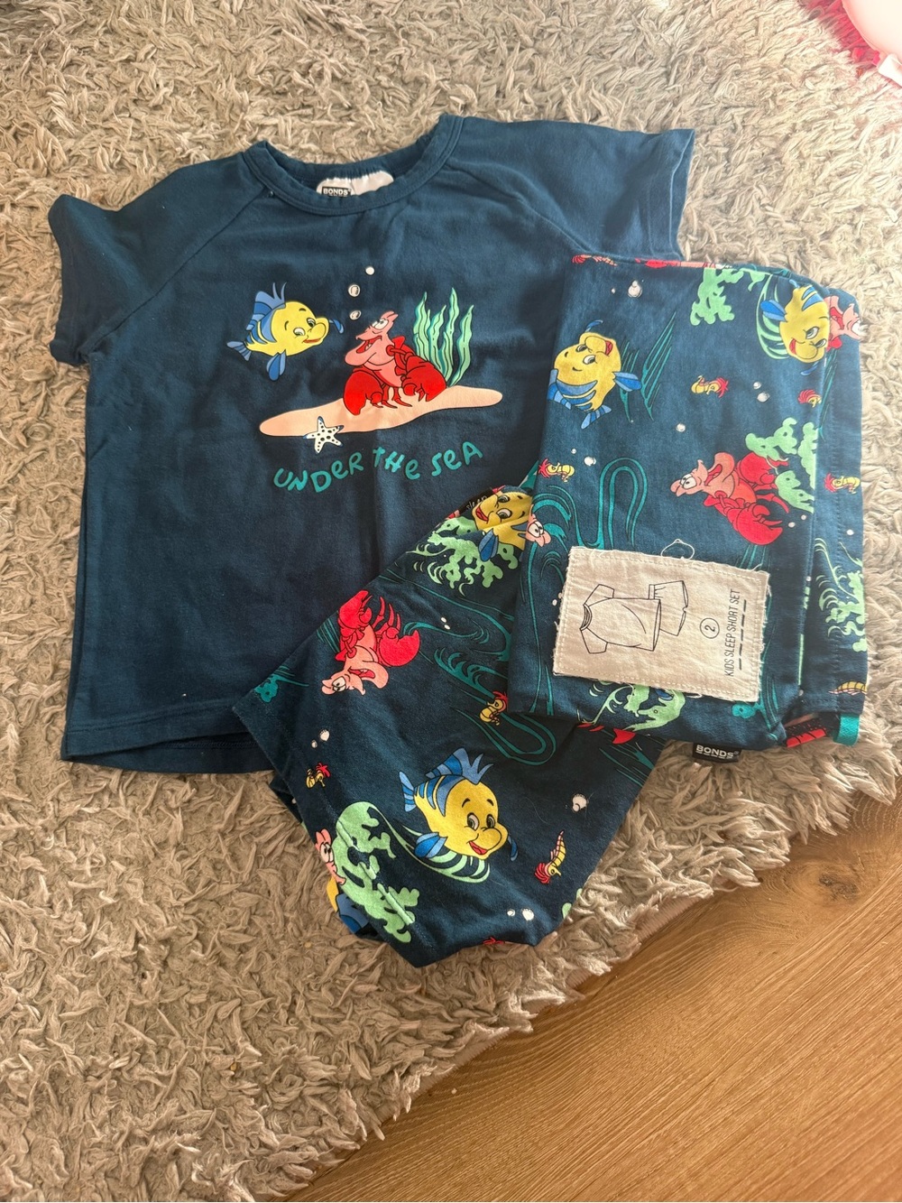 Bonds Disney Navy Blue Little Mermaid